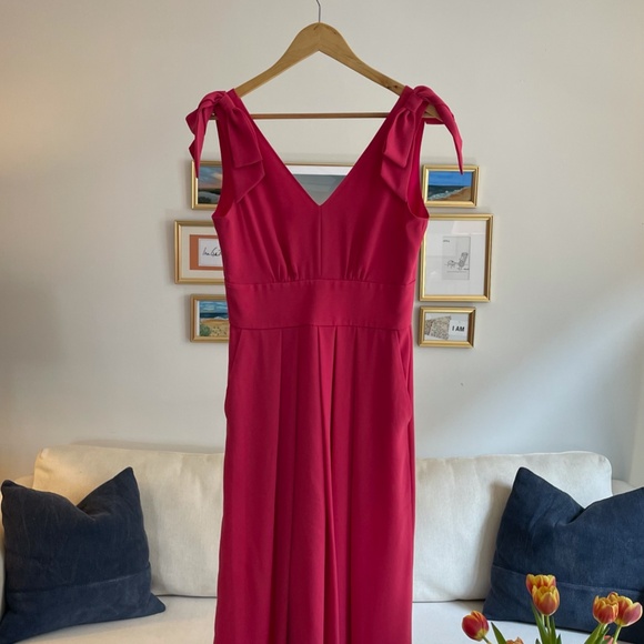 Drapey tie-shoulder jumpsuit - Picture 5 of 5